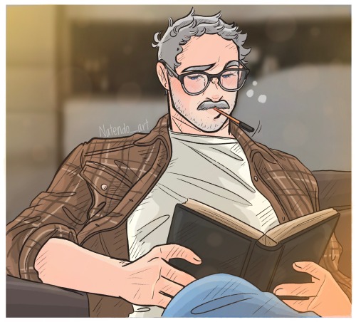 ✨ Mobius Wears Glasses ✨ . . Just When You Think He Can’t Possibly Get Any Hotter, It Turns Out
