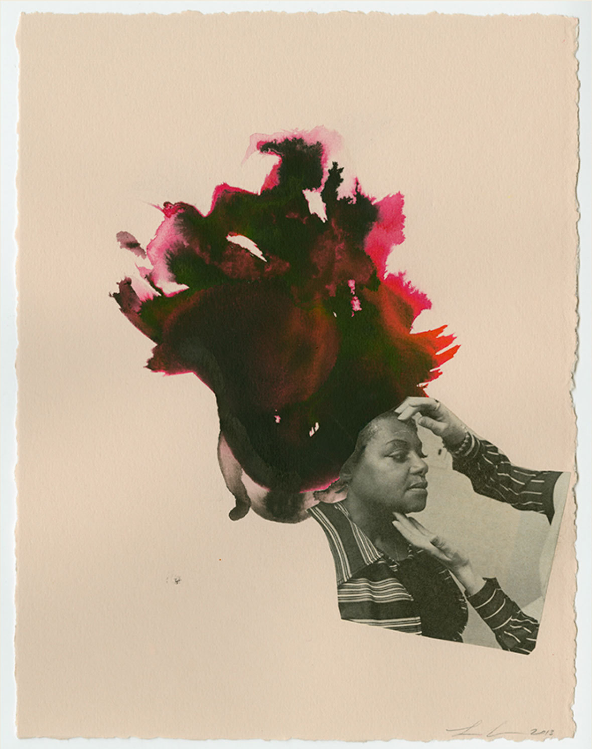 darksilenceinsuburbia:  Lorna Simpson: Ebony Collages website 