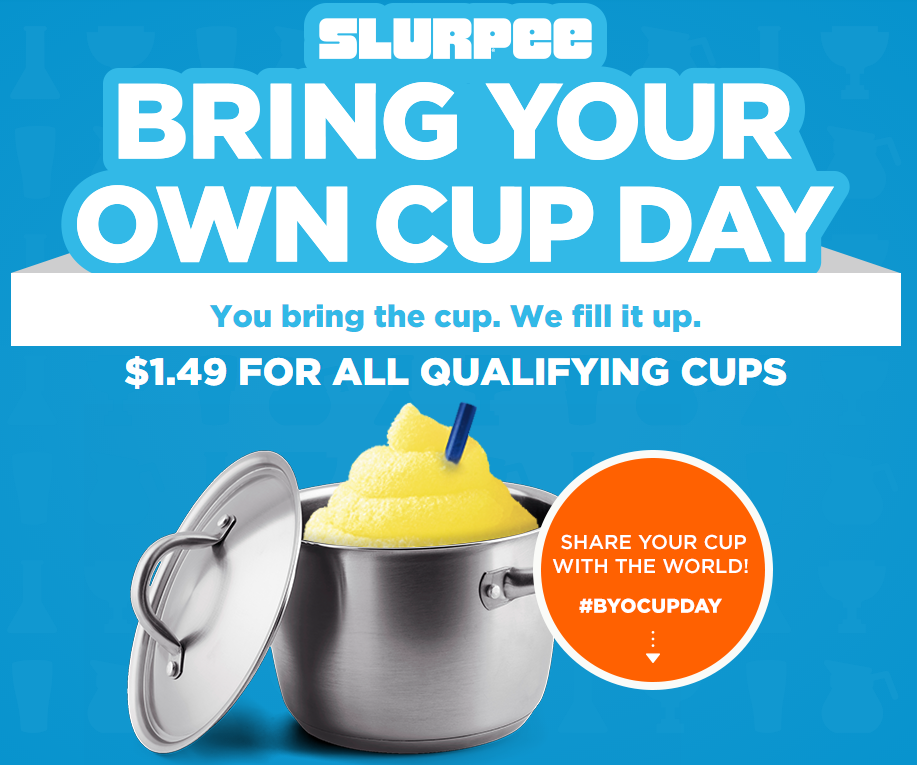 scoreswayze:  sales-aholic:  March 18th and 19th is Bring Your Own Cup Days at 7-Eleven!