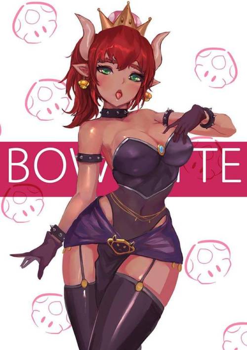 cglas - Bowsette by CGlasPatreon.com/cglas