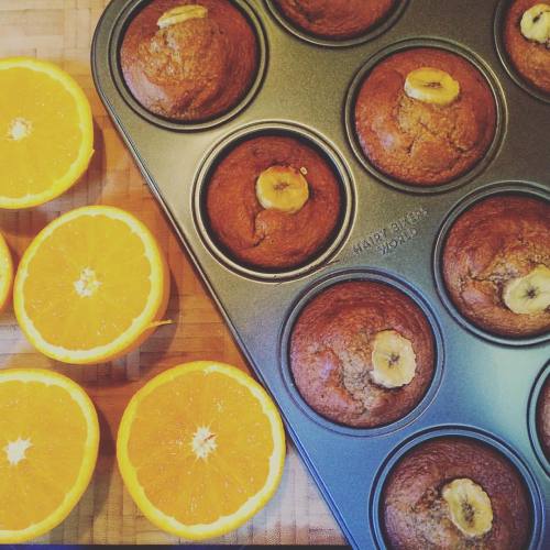 Make the most delicious gluten free muffins for breakfast this morning. #breakfast #glutenfree #suga