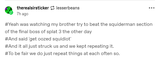 sabertoothwalrus:sabertoothwalrus:why is “get ___ed idiot” one of the funniest sentences in the english language im so glad you all understand