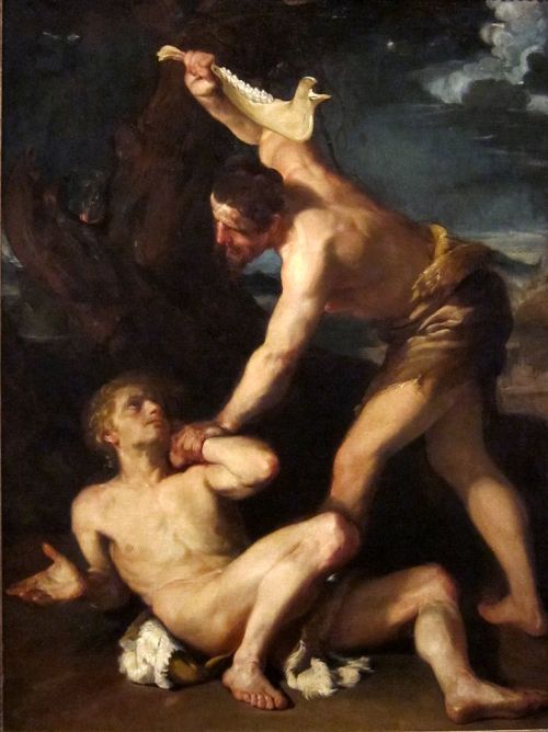Cain Killing Abel, Italian School (possibly Gaetano Gandolfi), mid-18th century