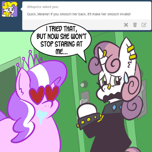 askmeaniebelle:  Stop it… you’re creeping me out.  X3!