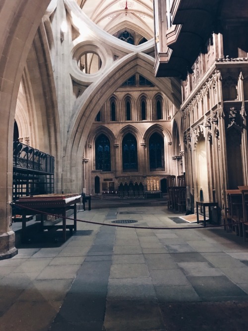 travels-ofadreamer:Inside Wells Cathedral ⛪️ I performed in Well&rsquo;s Cathedral with my colle