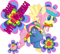 madame-fluttershy:  FLuttershy: Peace, Love