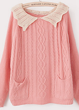 doriimer:  Cute Pink Sweaters : 1 2 3 4