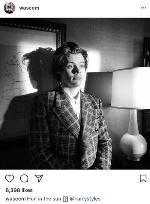 solo-harry:Harry on Waseem’s instagram + being called hun