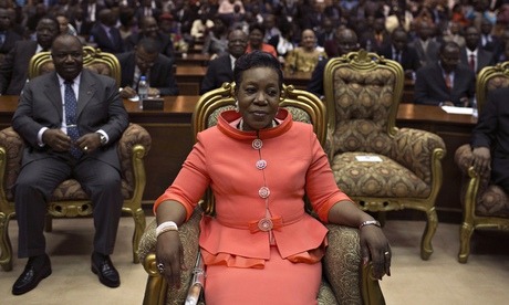 ourafrica:  Catherine Samba- Panza The Interim president of the Central African Republic.  She is the first woman to ever hold this post. “Happy International women’s day!, Celebrating African women” 