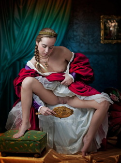 frankielemmon:  The princess checks for that pea.