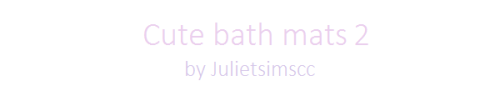 Did You Like The Cute Bathmats I Shared The Other Day ? Well If You Did I Hope You’ll Like These Ones