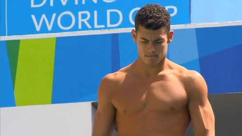 Sex debriefed:  Sports Hotties: diver Rafael pictures