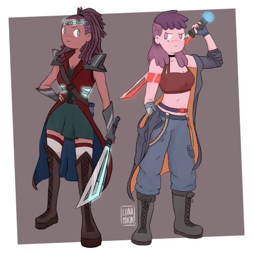 i made some space pirate pirate girlfriends