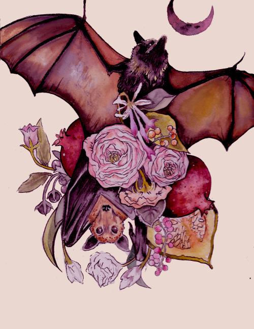 FREE WORLDWIDE SHIPPING ON EVERYTHING TODAY! New Piece Fruit Bats inspired by femininity and the ani