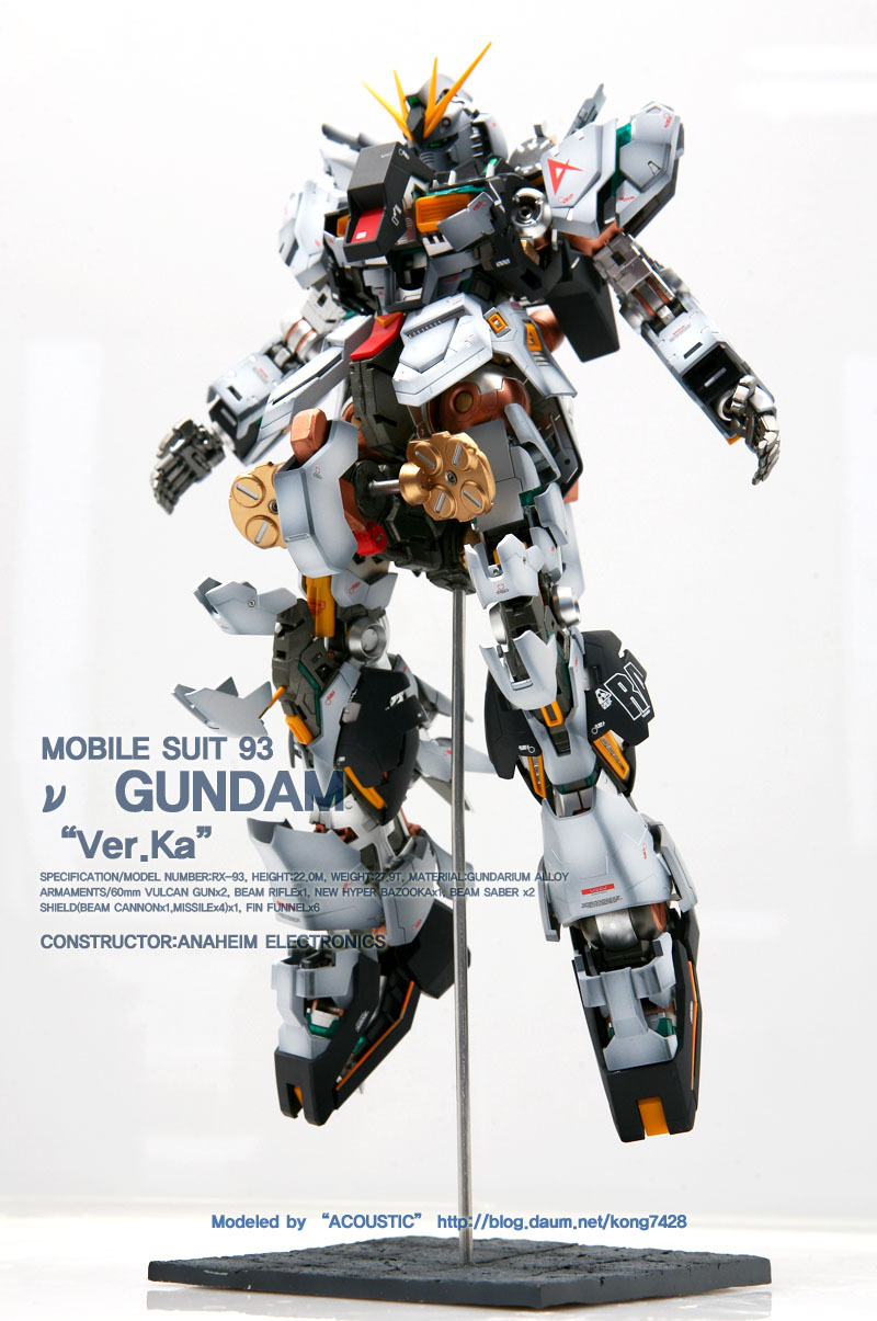 koreagunpla:Korean modeler spotlight: “ACOUSTICS”ACOUSTICS takes familiar Gunpla