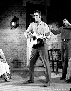 vinceveretts:  Elvis in “Love Me Tender”, 1956. 