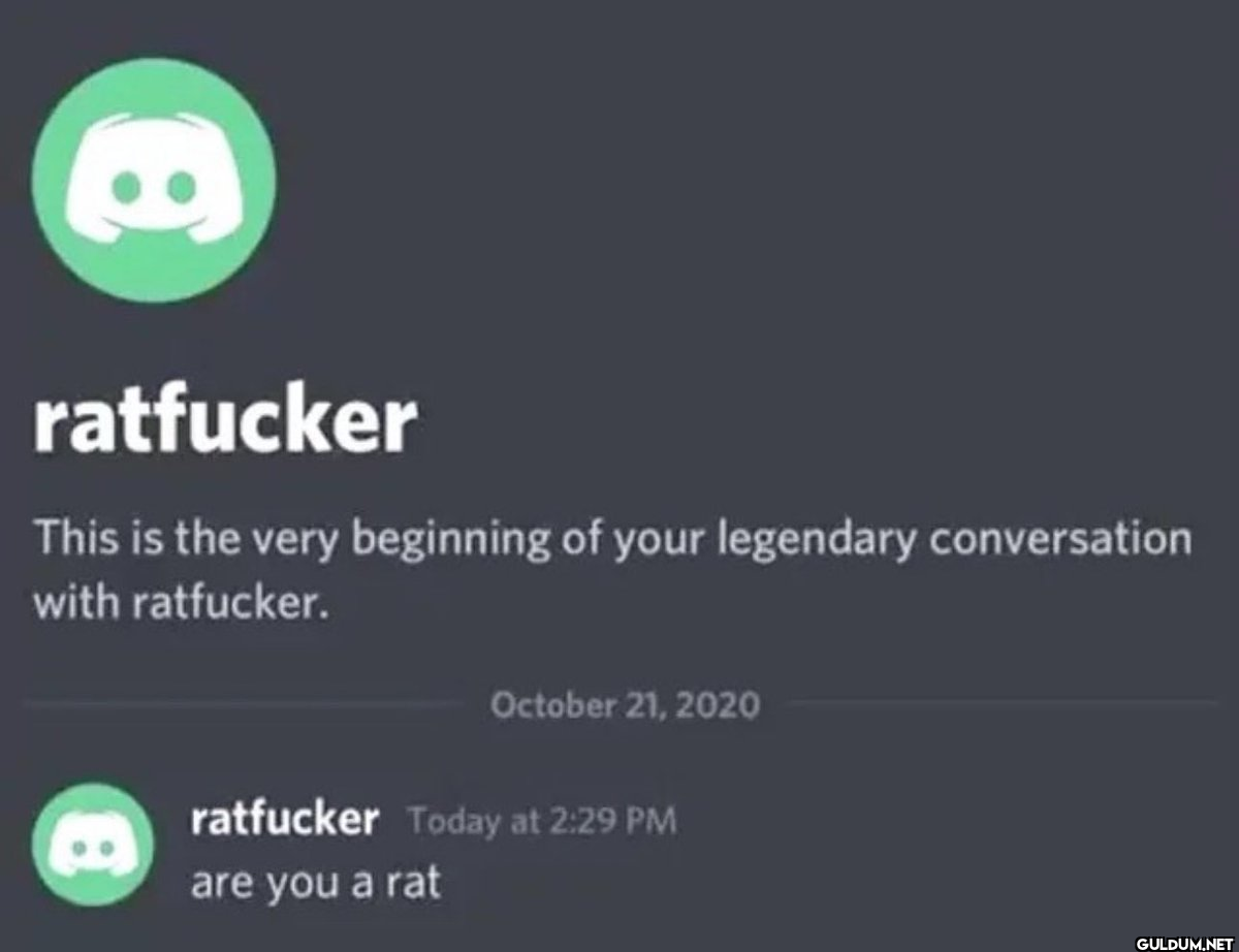 ratfucker This is the very...