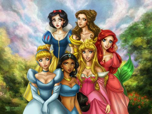 i-want-some-dam-fries: hellchilde: alittleworldofimagination: mangabean: Amazing disney fan art 