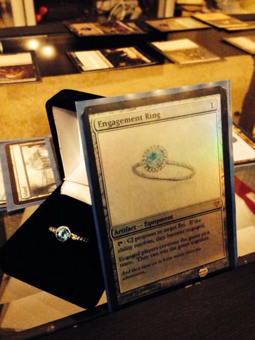 socialmtg:  So freaking cute! Source is /r/MagicTCG 