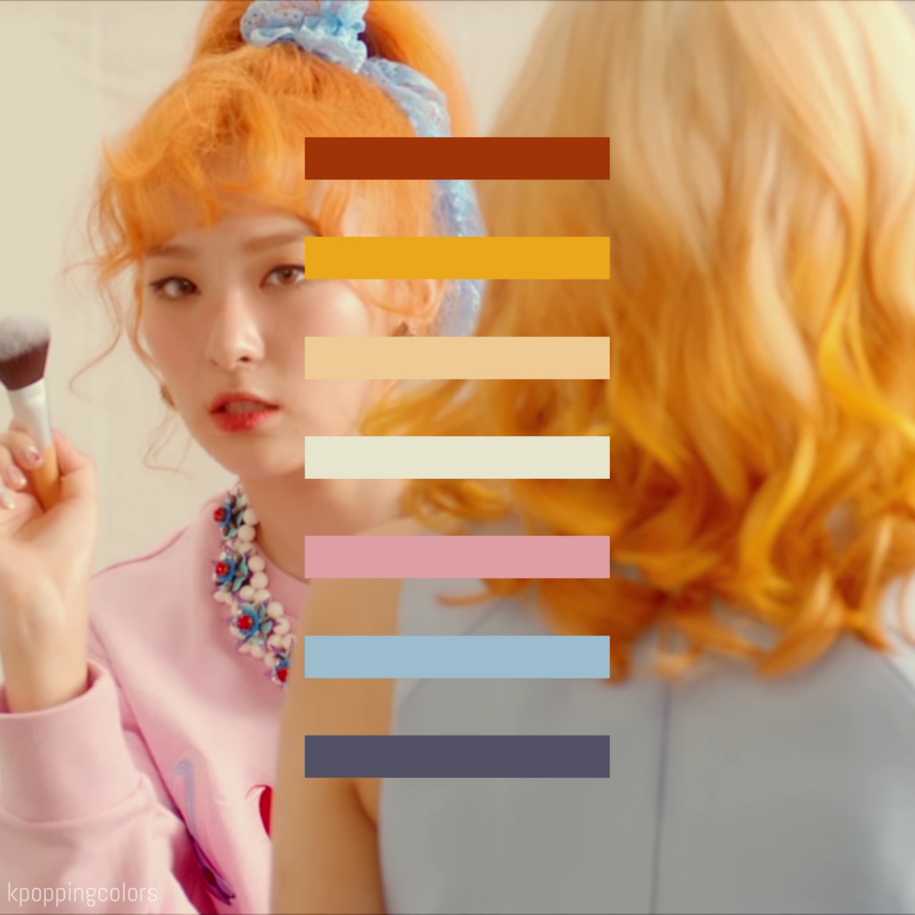 kpoppingcolors — Red Velvet - Russian Roulette (2016) Oh you're