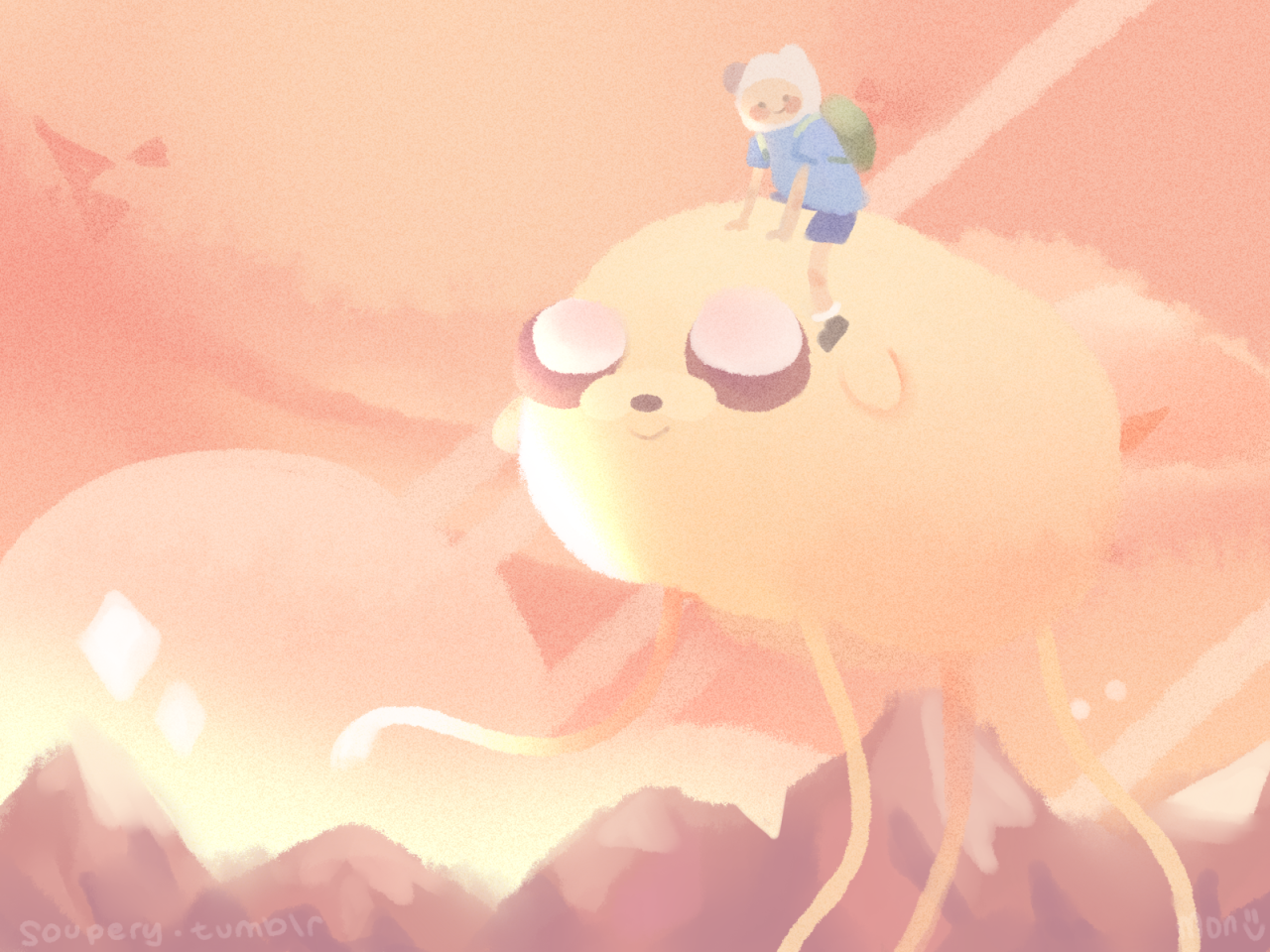 soupery:  doodles inspired by @everydaylouie‘s drawings inspired by steven universe!!