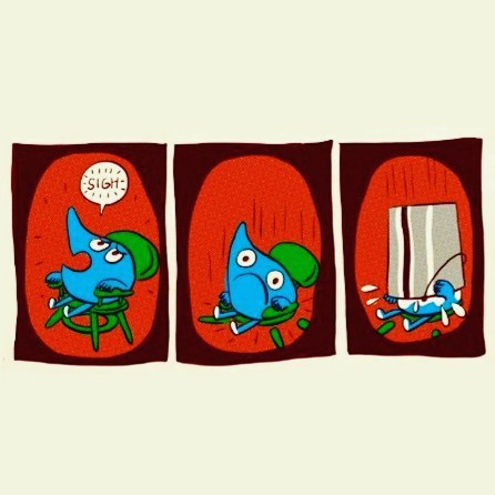 three years ago i made three pages of ‘the wind in the willows’ comic with blue mole and