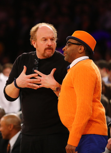 exclusivelylouisck:  Louis C.K. with Spike Lee