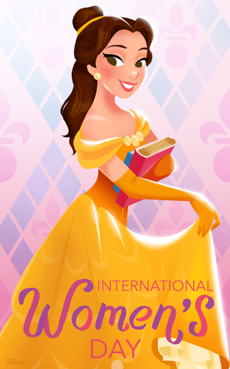 disney:Stand stronger together. Happy International Women’s Day.  