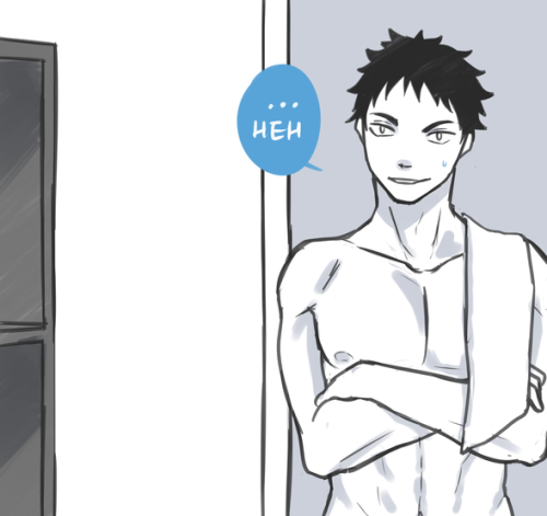 niisancomplex:Happy iwaoi day… (clutches heart)