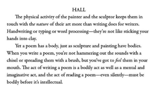 writingletterstoshakespeare:Donald Hall, The Art of Poetry No. 43, interviewed by Peter A. Stitt.