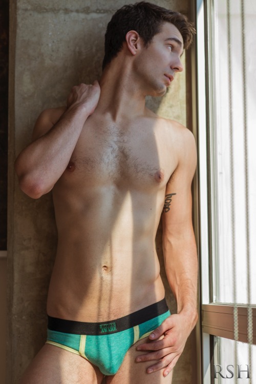 undiedude:    Ozzie by RSH Photography featuring Bodyaware Retro Linen Jock Brief