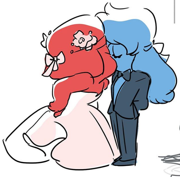 stevenquartz:Rebecca Sugar wedding concepts from 2016 ❤️