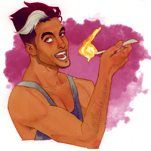 scarlet&ndash;wiccan:ROBBIE REYES, illust. Kevin WadaFan edit and icons by @scarlet–wiccan for @marv