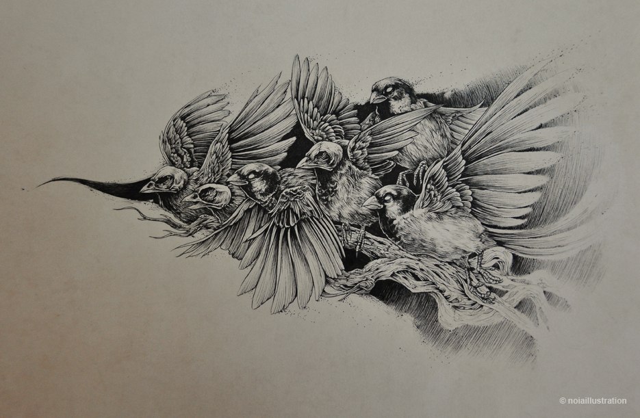 socialpsychopathblr:  http://noiaillustration.deviantart.com