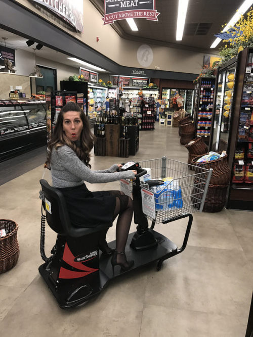 thirtysevenmistakes: michellewilson396 Drunk shopping and I am extreme DUI driving a little electri