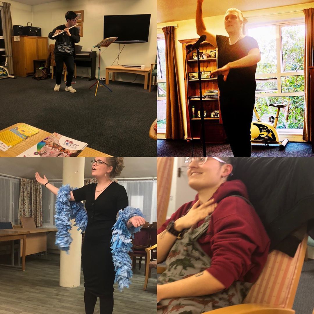 A number of #LGBTQI + artists, performers offering voluntary support via #online #socialmedia etc. 👏🏽👏🏽👏🏽🌈 Proud #star entertainers at some previous @wise_thoughts_arts 🏳️‍🌈🌈 dropins #WiseThoughts #IAmHaringey #haringey #NorthLondon (at London,...