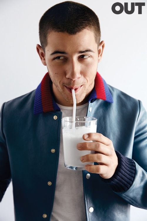 fuckyoustevepena:  Nick Jonas for OUT Magazine, New Pix Added