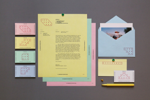 Another fun identity design by Jules Tardy