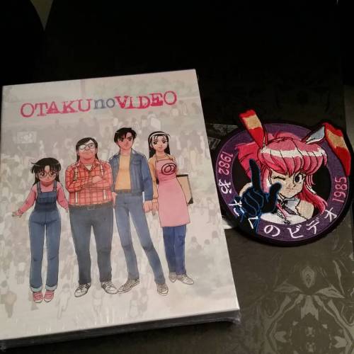Otaku no Video BD from the animeigo kickstarter has arrived. Gonna close out July 4th while watching