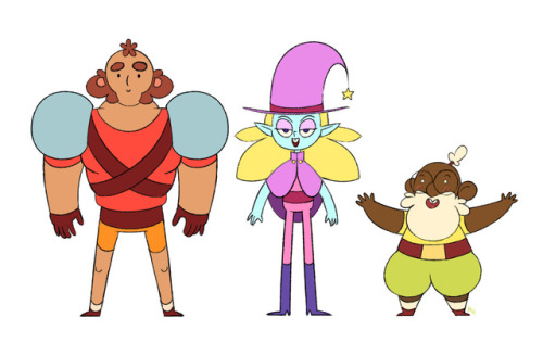 Colored the boys! Looking forward to animating them! @tazanimated