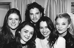 rubyredwisp:  The dynamics on the “Thrones” cast are quite special. Because it’s