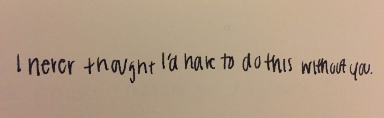 veincold:break up thoughts // pt 4
