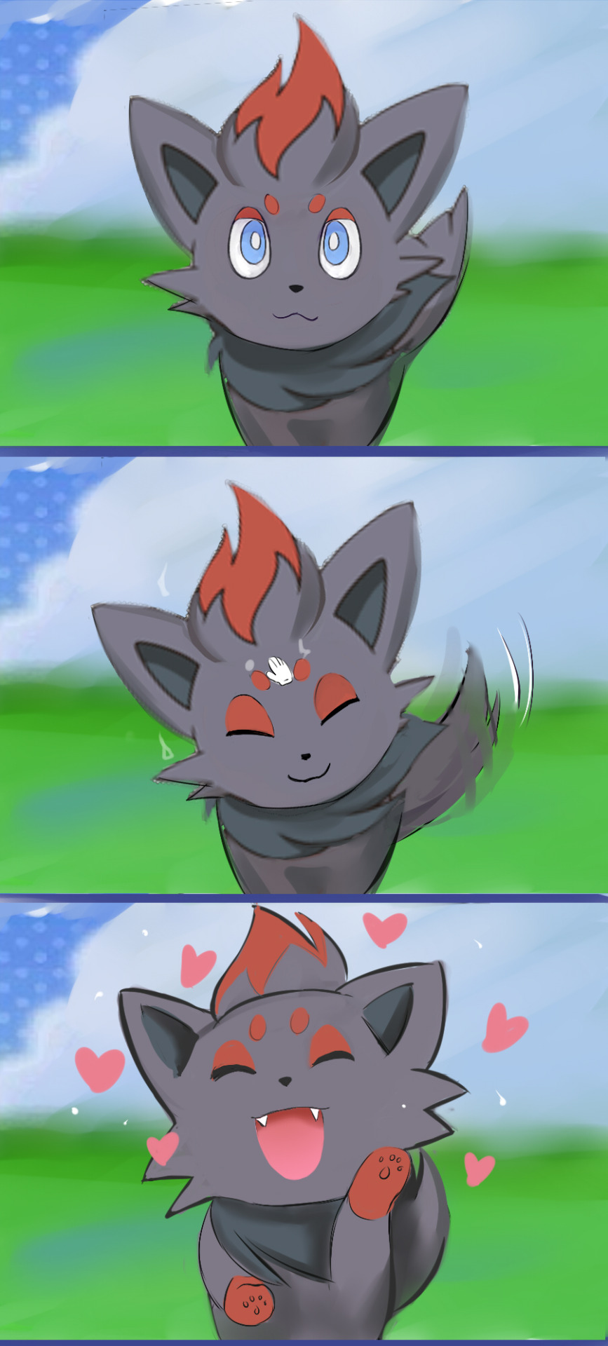 mitsukouchiha:  N-san playing dating game-…Pokemon-Amie, I mean. Dont tell me this