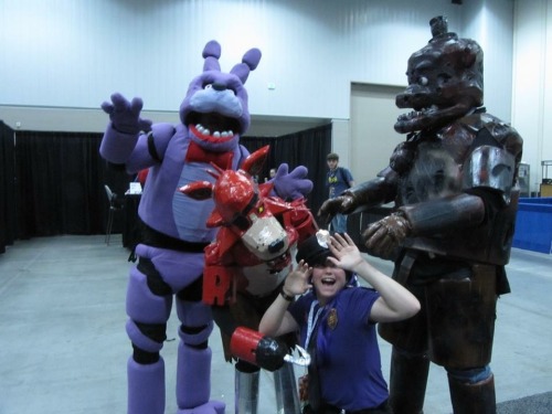 My nightmare freddy from FNAF4 I debuted at Indy pop Con