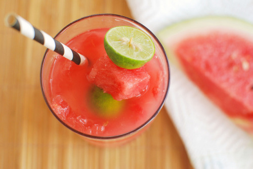foodescapades:  Watermelon Daiquiri by fakeginger   Nice