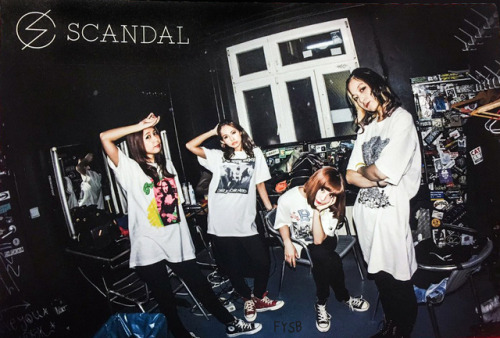 SCANDAL; SCANDAL&rsquo;s Selection - What are the 3 songs that「gets you fired up from the aftern