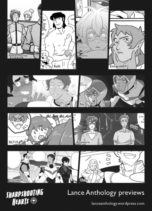 lanceanthology: [Pre-orders are now open!] An unofficial multi-ship comic zine centered on Lance fro