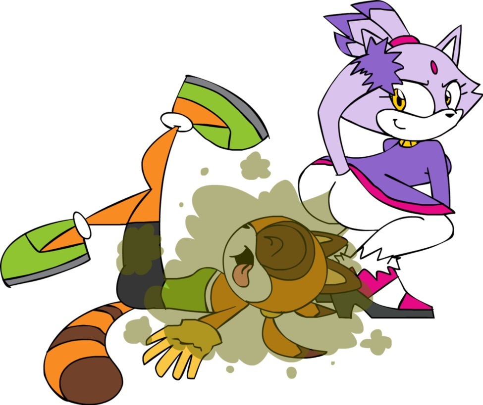 Blaze the cat fart