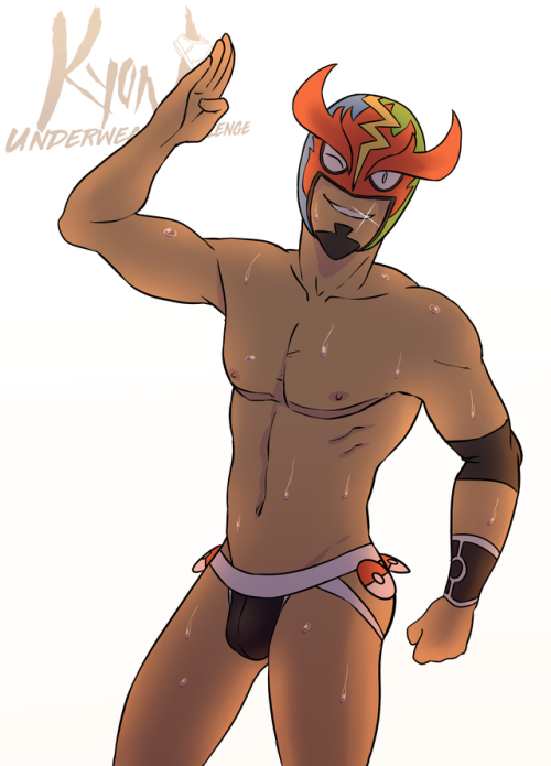 hellfire-shotgun: Masked Royal in Jocks (#3) for the Underwear Challenge. Requested by toilet-banshe