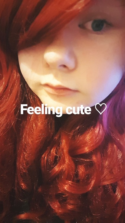 liltrapthighs: Feeling really cute and pretty for once uwu Looking pretty cute also